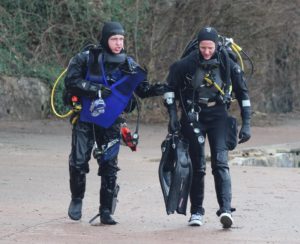 Back from a Shore Dive